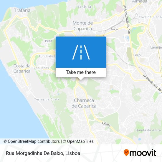 Rua Morgadinha De Baixo mapa