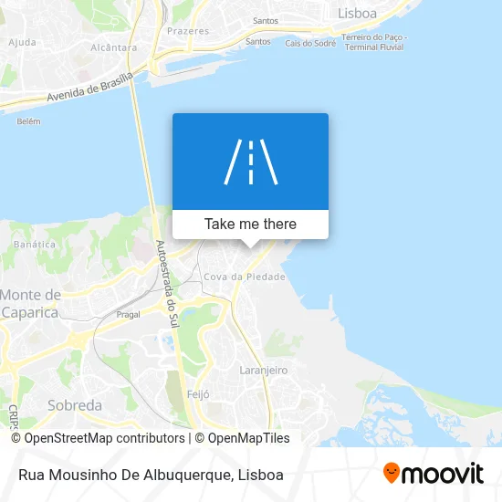 Rua Mousinho De Albuquerque map