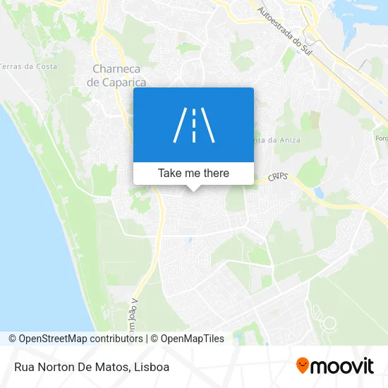 Rua Norton De Matos map