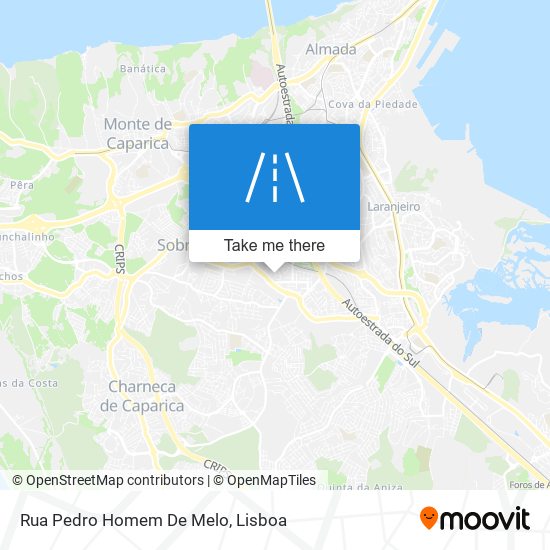 Rua Pedro Homem De Melo map