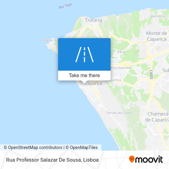 Rua Professor Salazar De Sousa map