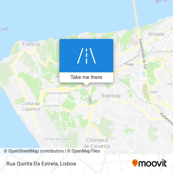Rua Quinta Da Estrela map