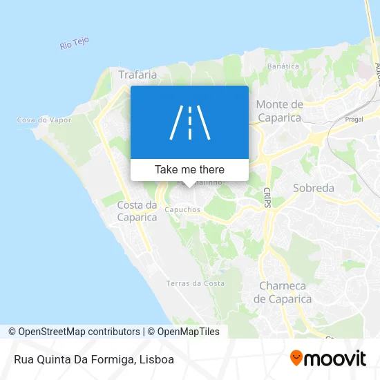 Rua Quinta Da Formiga map