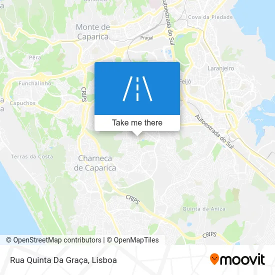 Rua Quinta Da Graça map