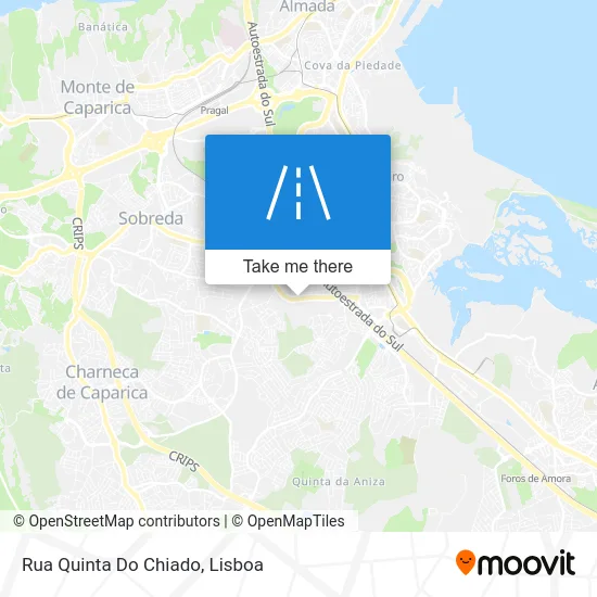 Rua Quinta Do Chiado map