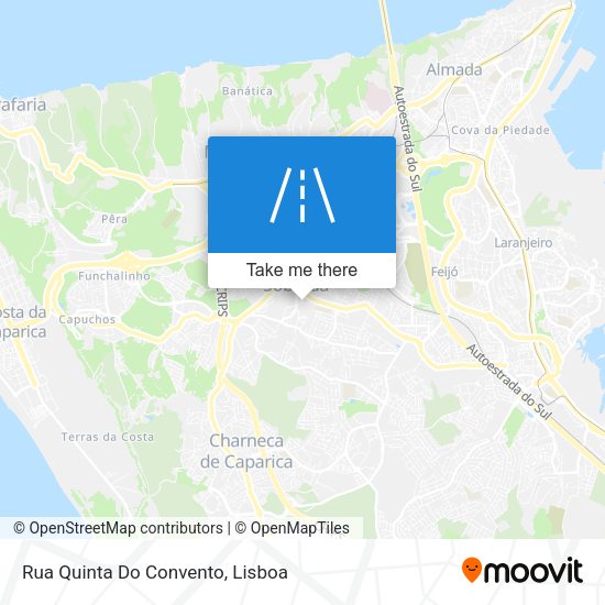 Rua Quinta Do Convento mapa
