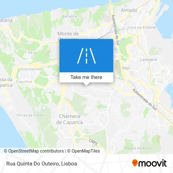 Rua Quinta Do Outeiro map