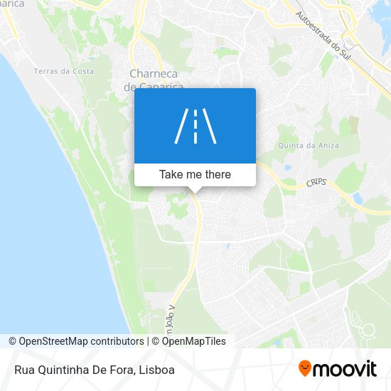Rua Quintinha De Fora mapa