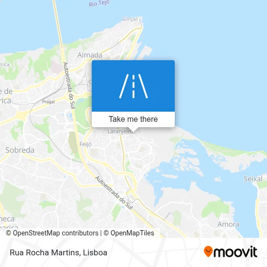 Rua Rocha Martins map