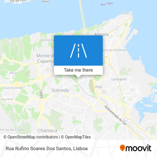 Rua Rufino Soares Dos Santos map