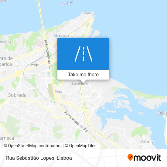 Rua Sebastião Lopes map