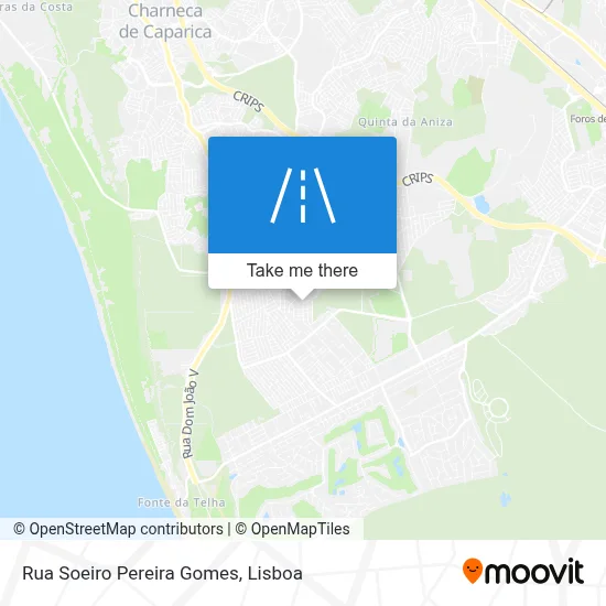 Rua Soeiro Pereira Gomes map