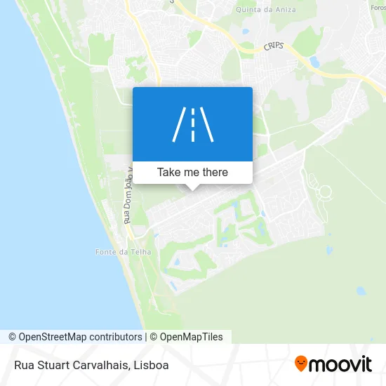 Rua Stuart Carvalhais map