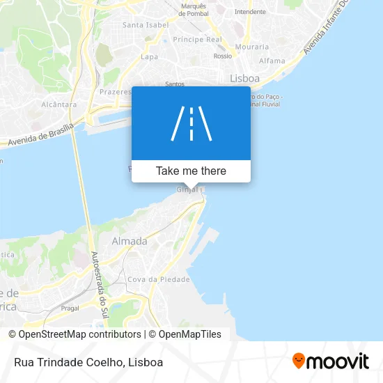 Rua Trindade Coelho map