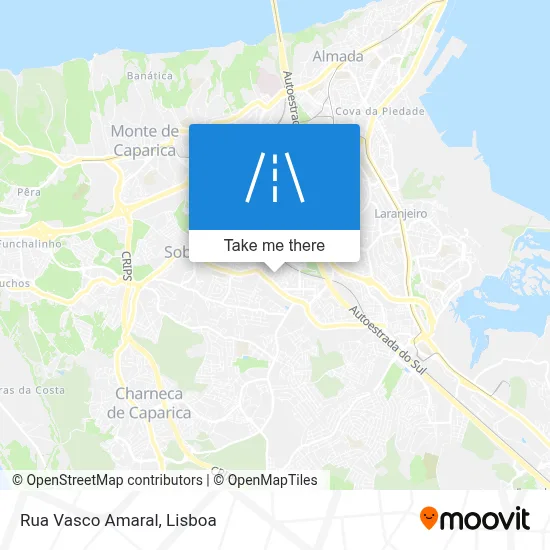 Rua Vasco Amaral map