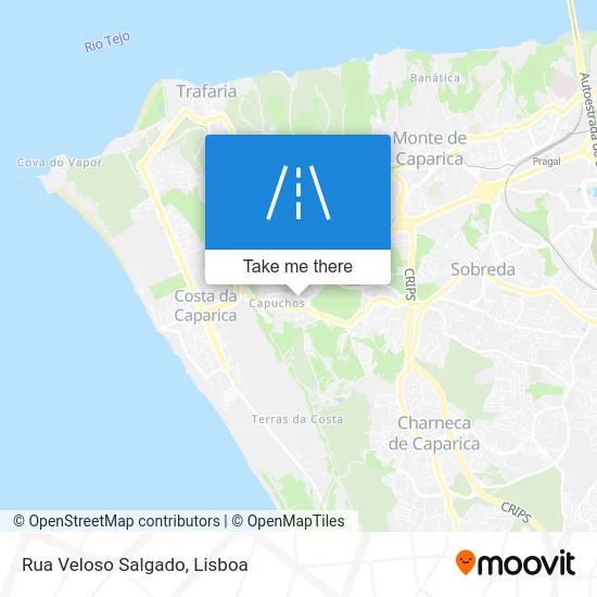 Rua Veloso Salgado map