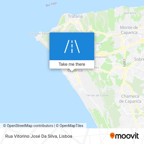 Rua Vitorino José Da Silva map