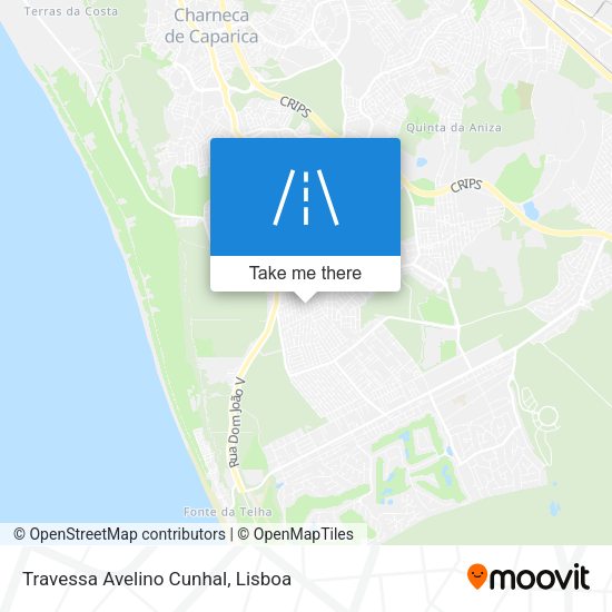 Travessa Avelino Cunhal map