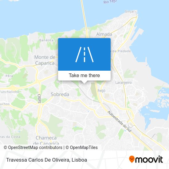 Travessa Carlos De Oliveira map