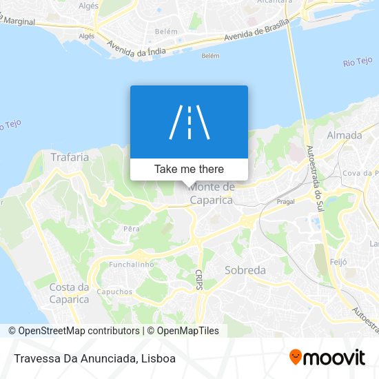 Travessa Da Anunciada mapa