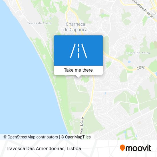 Travessa Das Amendoeiras map