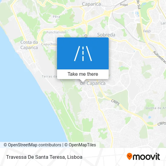 Travessa De Santa Teresa map