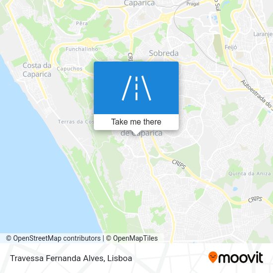 Travessa Fernanda Alves map