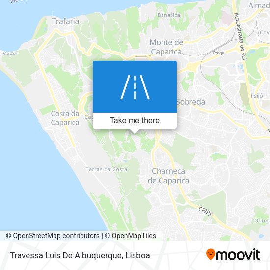 Travessa Luis De Albuquerque map