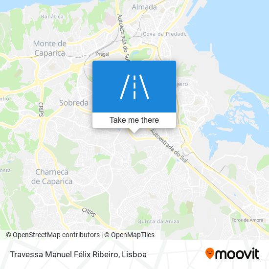 Travessa Manuel Félix Ribeiro map