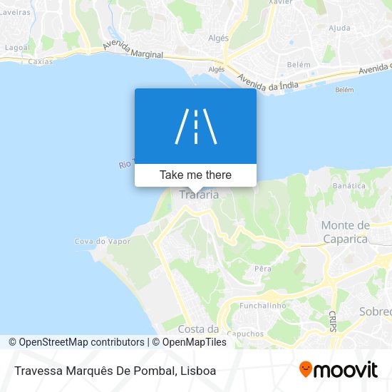 Travessa Marquês De Pombal mapa