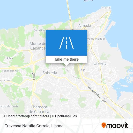 Travessa Natália Correia map
