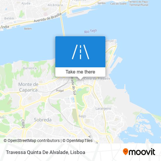 Travessa Quinta De Alvalade map