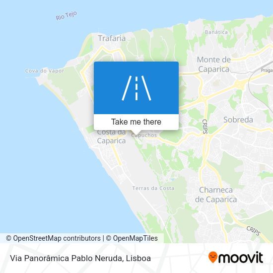 Via Panorâmica Pablo Neruda map