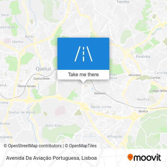 Avenida Da Aviação Portuguesa map