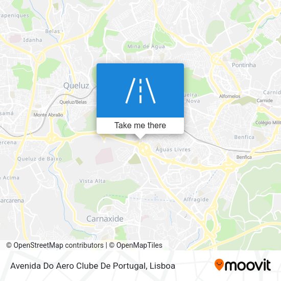 Avenida Do Aero Clube De Portugal map