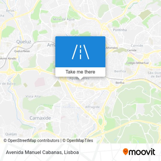 Avenida Manuel Cabanas map