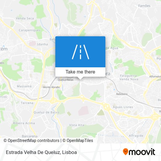 Estrada Velha De Queluz map