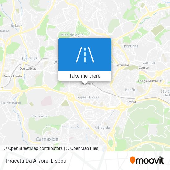 Praceta Da Árvore mapa