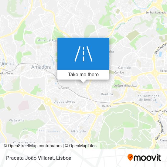 Praceta João Villaret map