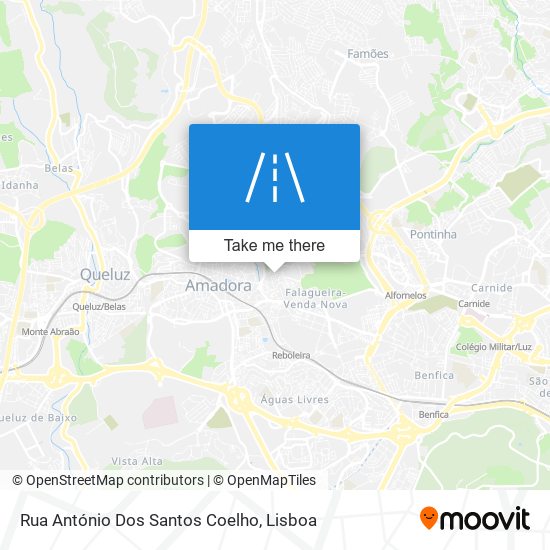 Rua António Dos Santos Coelho map