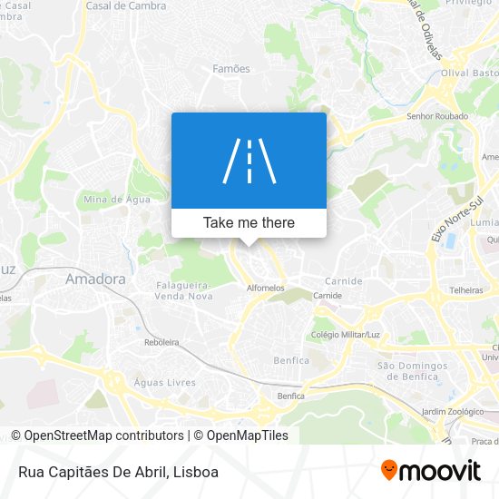 Rua Capitães De Abril map