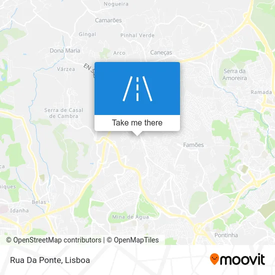 Rua Da Ponte map