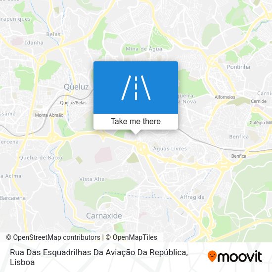 Rua Das Esquadrilhas Da Aviação Da República mapa