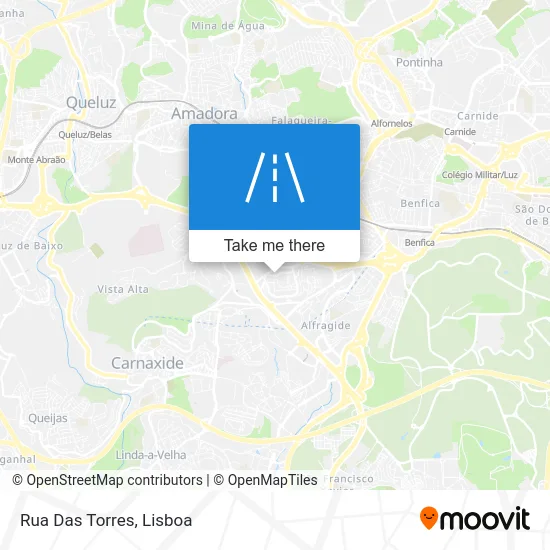 Rua Das Torres map