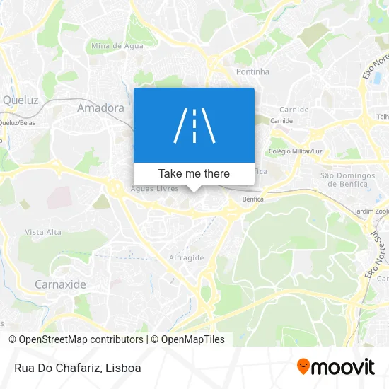 Rua Do Chafariz map