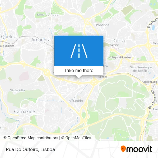 Rua Do Outeiro map