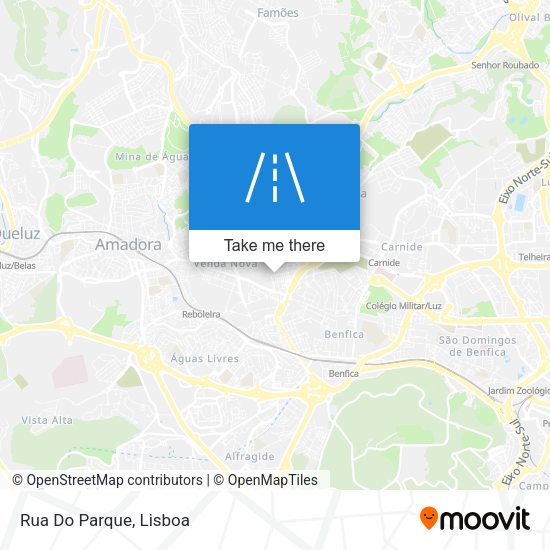 Rua Do Parque mapa