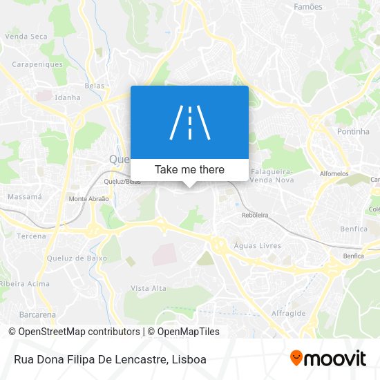 Rua Dona Filipa De Lencastre map