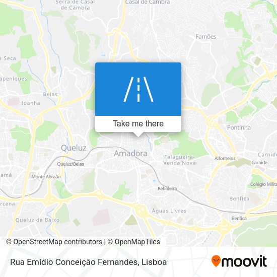 Rua Emídio Conceição Fernandes map