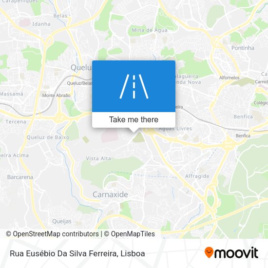 Rua Eusébio Da Silva Ferreira mapa